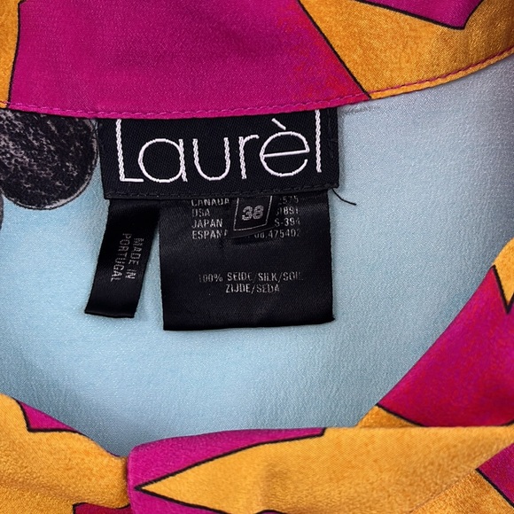 Laurèl by Escada vintage silk blouse - Picture 10 of 11